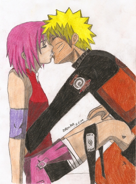 Naruto a Sakura :-*